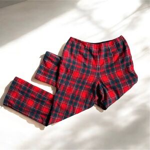 pendleton plaid wool pants